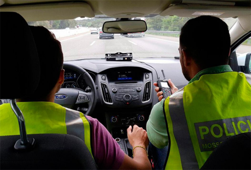 imatge duna patrulla daquesta unitat a lap 7 a laltura de tarragona