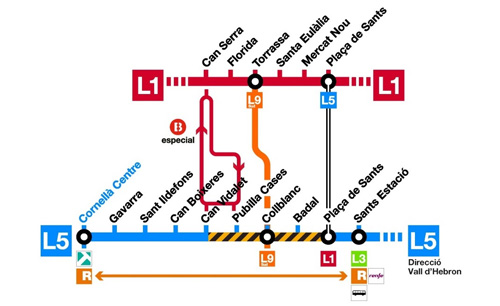 mapa metro