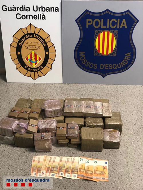 180708 NdP 081 RPMS F Mossos dEsquadra Dos detinguts vinculats al trafic de drogues a Cornella de Llobregat