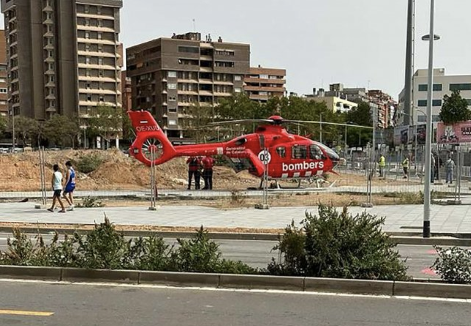 holicopter accident esplugues