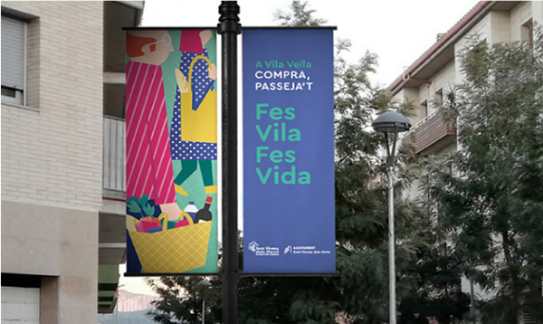 SOCIETAT: L'Ajuntament de Sant Vicenç presenta la campanya 'Fes Vila. Fes Vida', de dinamització comercial al barri de Vila Vella 