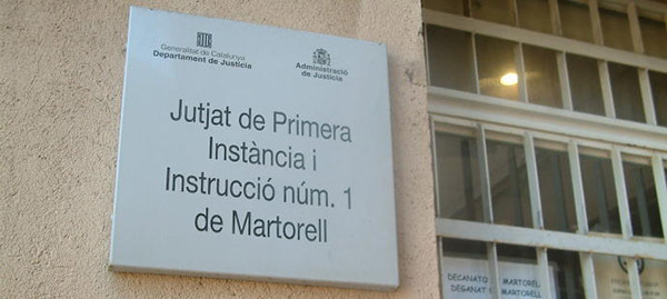 SOCIETAT: El CGPJ tanca dos jutjats de Martorell i tancarà la resta el 30 d'abril si no es resolen les deficiències als edificis