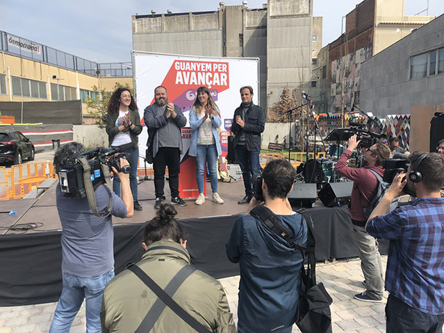 Sant Feliu de Llobregat va acollir un acte polític de En Comú Podem