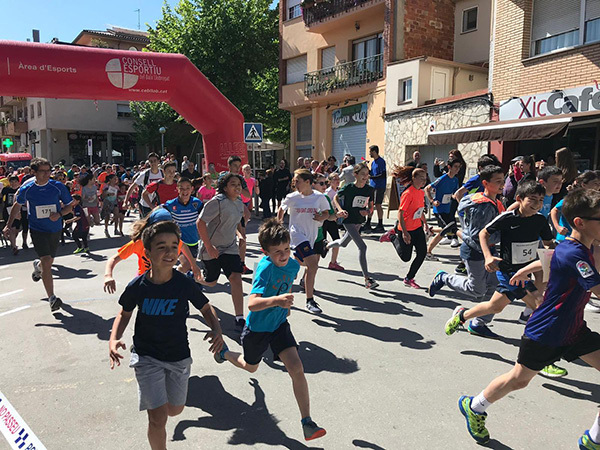 Festa i atletisme de lleure a Sant Esteve Sesrovires