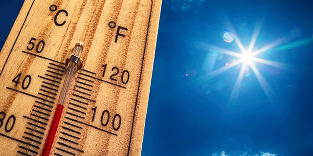 El Servei Meteorològic de Catalunya ha informat de l'arribada d'una massa d'aire molt càlid amb valors de temperatura per sobre de la mitjana