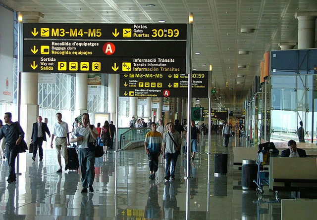 L'Aeroport Josep Tarradellas Barcelona-El Prat ha tancat el mes d'agost amb 5.410.064 passatgers