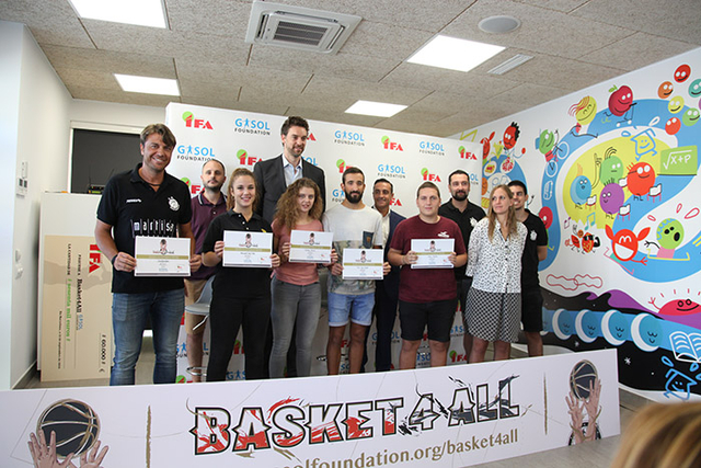 Els equips, representats per 2.400 jugadors de 6 a 13 anys, les seves famílies i l'equip tècnic participaran en “Basket4All” durant els mesos d'octubre a juny