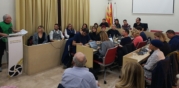 ECONOMIA: L’alcalde de Sant Vicenç anuncia una rebaixa de l’increment de l’IBI i ajuts per fer front al Tribut Metropolità 