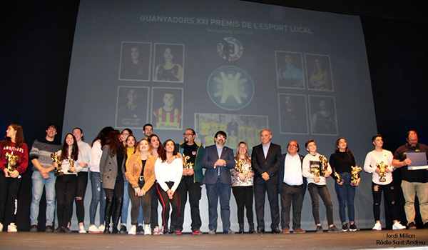 ESPORTS: Sant Andreu de la Barca celebrarà divendres la XXIII Gala dels Premis de l’Esport