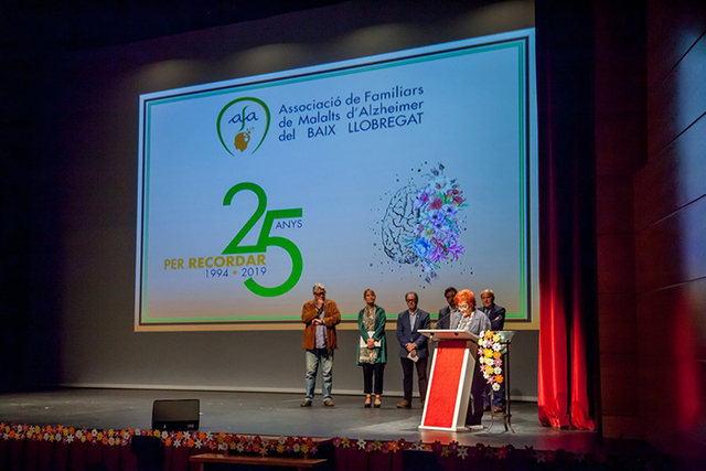 L’Auditori de Cornellà de Llobregat va acollir l’acte del vint-i-cinquè aniversari de l’AFA Baix Llobregat