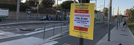 SOCIETAT: La carretera de Sant Joan de Cornellà, tallada per obres entre l'11 i el 15 de novembre