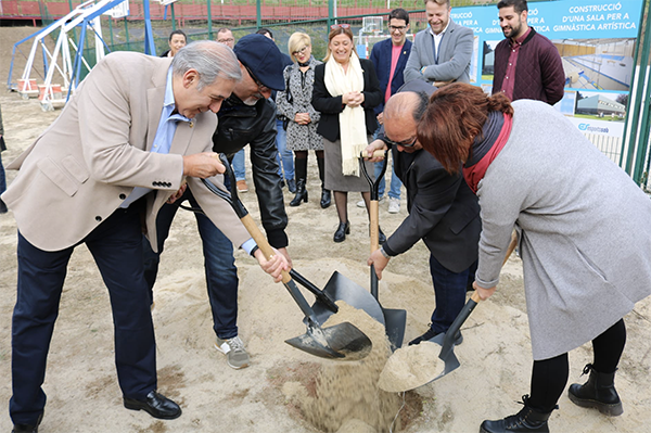ESPORTS: L'Ajuntament de Sant Andreu comença la construcció d'un pavelló per a la pràctica de la gimnàstica esportiva