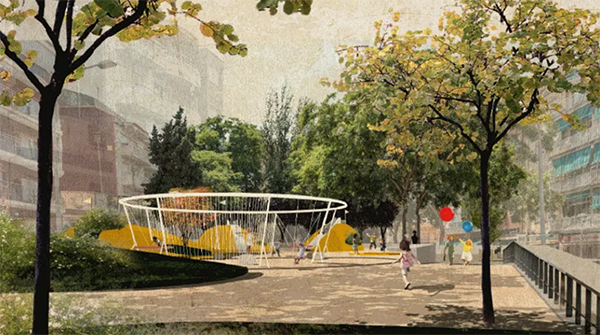 SOCIETAT: Comencen les obres de remodelació del parc del Passeig Maragall de Gavà