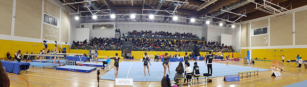 ESPORTS (GIMNÀSTICA): Més de 700 gimnastes van participar en el Trofeu Vila d’Esplugues 