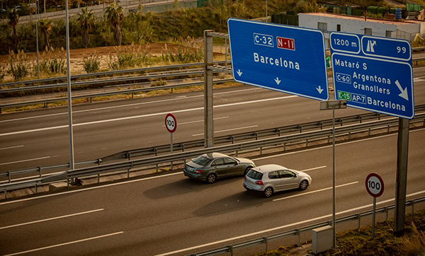 CRISI COVID-19: Diumenge es va reduir més del 90% el trànsit a l’àrea metropolitana de Barcelona