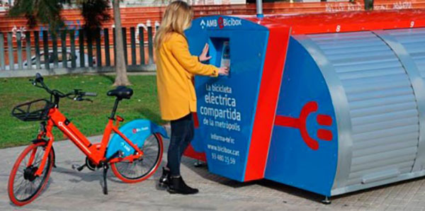 SOCIETAT: L’AMB suspèn fins a nou avís el servei d’E—Bicibox