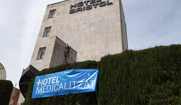 CRISI COVID-19: L'Ajuntament de Sant Andreu demana la posada en marxa de l'hotel medicalitzat habilitat a la ciutat