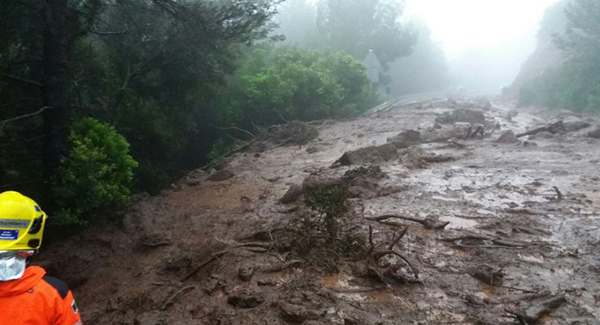 SUCCESSOS: Diversos municipis del Baix Llobregat superen els 150 litres de pluja acumulada 