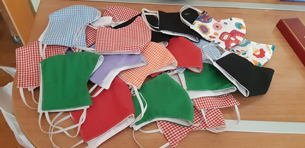 SOCIETAT: Distribueixen 1.400 pantalles de protecció facial durant l’alarma sanitària a Gavà