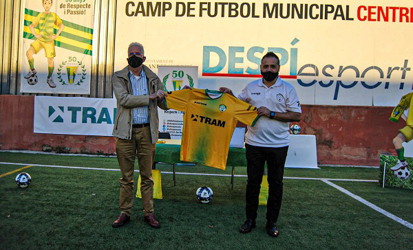 ESPORTS (FUTBOL): TRAM patrocina la Unión Deportiva San Pancracio de Sant Joan Despí 