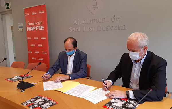 SOCIETAT: Acord entre l'Ajuntament de Sant Just i la Fundació Mapfre per dinamitzar el Programa Social d'Ocupació de la Fundació
