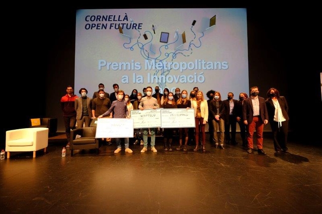 L’Auditori de Cornellà de Llobregat va acollir l’acte de lliurament dels Premis Metropolitans de Suport a la Innovació