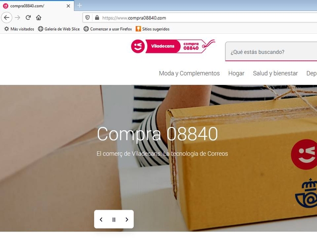 ECONOMIA: Ajuntament de Viladecans i Correos llancen una plataforma en línia de comerç local