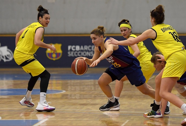 ESPORTS (BÀSQUET, LF2): El Basket Almeda no pot amb el líder Barça CBS