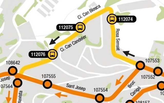  SOCIETAT: El Just Tram  amplia el seu recorregut per Can Candeler a partir de l’1 de febrer