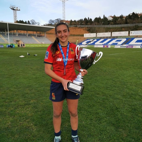 ESPORTS (RUGBI):  Anna Puig es proclama campiona d’Europa amb la selecció espanyola