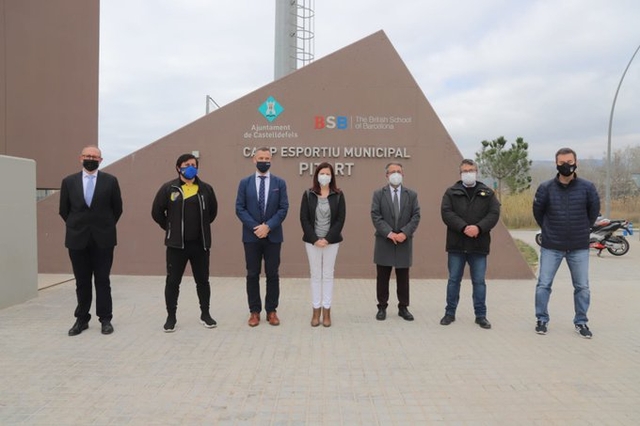  S’inaugura oficialment l’estadi Pi Tort a Castelldefels