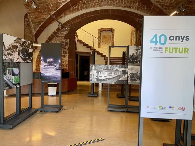 CULTURA: Exposició commemorativa dels 40 anys d'FGC a Pallejà