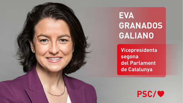 POLÍTICA: La pallejanenca Eva Granados (PSC), vicepresidenta segona al Parlament de Catalunya