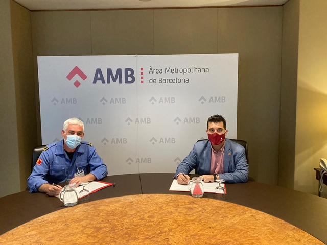 MEDI AMBIENT: L’AMB i els Bombers de la Generalitat sumen forces per col·laborar en mesures de prevenció contra els incendis forestals
