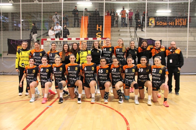 ESPORTS (HANDBOL, DIVISIÓ D’HONOR ARGENT FEM.): La Fundació Handbol Sant Vicenç guanya per la mínima al Lanzarote