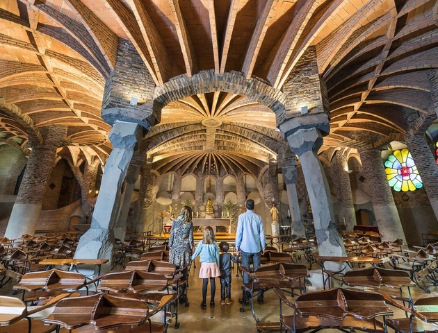 La Cripta Gaudí de la Colònia Güell
