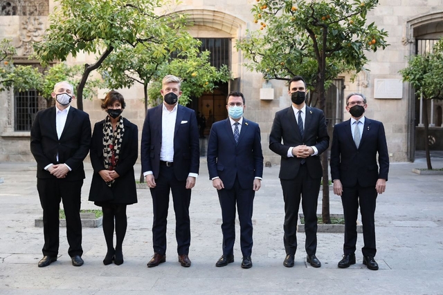 ECONOMIA: El president Aragonès es reuneix amb el CEO de Seat
