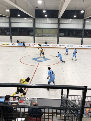 ESPORTS (HOQUEI PATINS, OKLLIGA PLATA SUR): Els santjustencs pateixen per guanyar a La Bonaigua