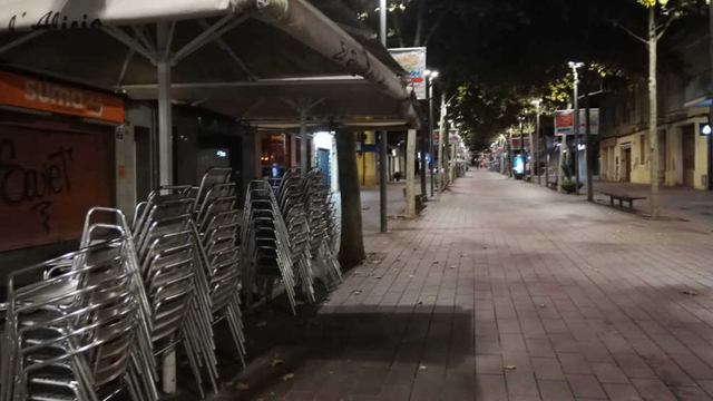 El toc de queda nocturn decaurà aquest dijous