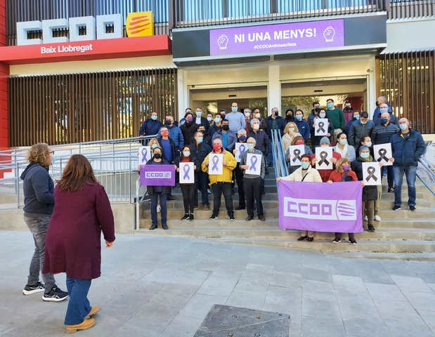 CCOO condemna l’assassinat masclista d’una dona a Martorell