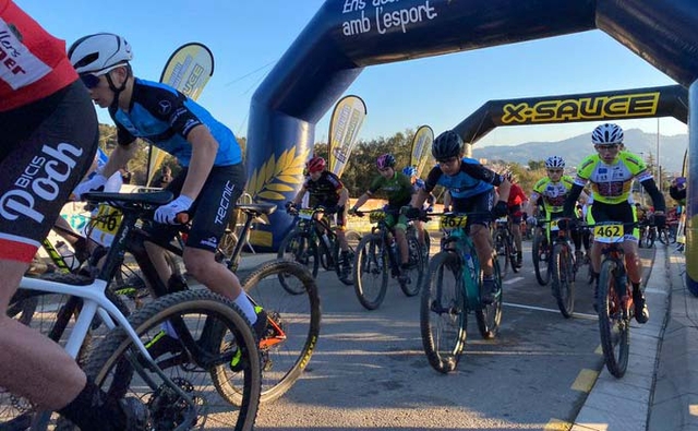 Més de 200 ciclistes se citen a Sant Vicenç a l’Open Barcelona BTT 2022