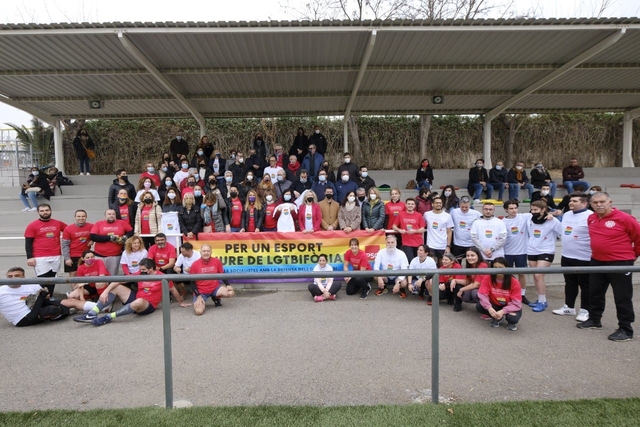 El PSC-Baix celebra el Dia Mundial contra la LGTBI-fòbia a l'Esport