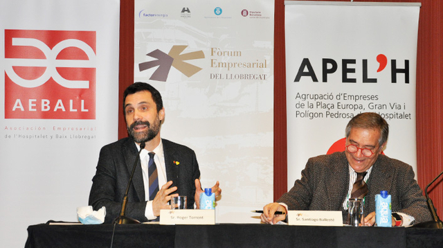 Roger Torrent aposta pel creixement de la indústria a Catalunya 