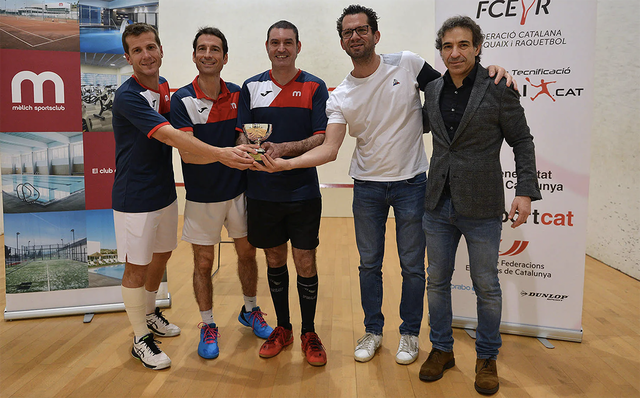 El Mèlich SportsClub, campió de la Lliga Catalana d’Esquaix 57 