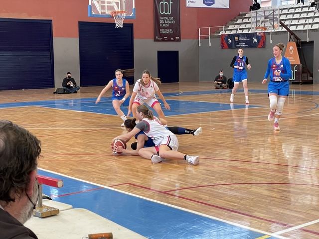  ESPORTS (BÀSQUET, LF CHALLENGE): Partit plàcid per al Barça CBS