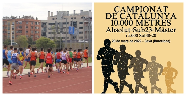 ESPORTS (ATLETISME): Gavà, seu del Campionat de Catalunya de 10.000 metres