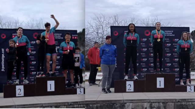 ESPORTS (PATINATGE DE VELOCITAT): Domini pratenc en el Campionat de Catalunya Sènior en pista