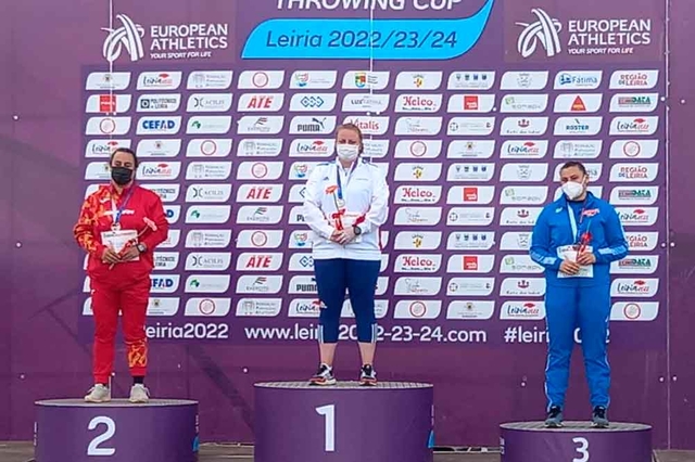 Laura Redondo obté el subcampionat d’Europa de llançament de martell