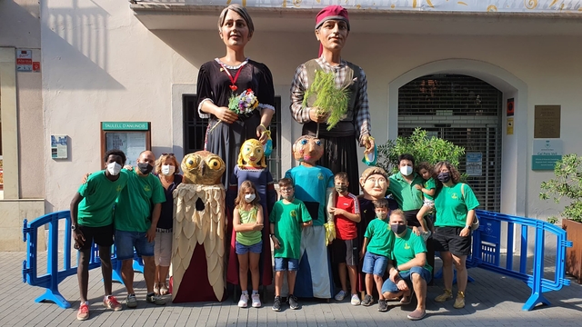 CULTURA: Els Gegants de Begues participaran en un acte contra el càncer infantil