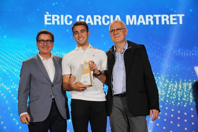 Eric Garcia i Clàudia Sabaté, millors esportistes de l’any a Martorell